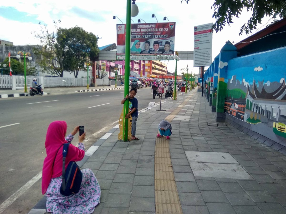 Arsip kawasan Pasar Raya Padang, 30 Agustus 2017. Bukan gambaran kondisi pasar hari ini.